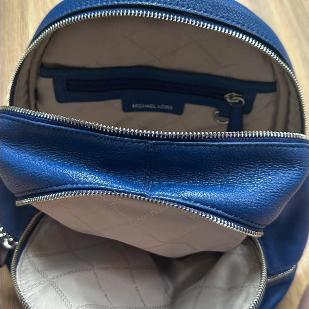 Michael Kors Royal Blue Backpack